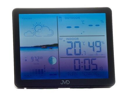 Barevná digitální meteostanice JVD RB3566.1