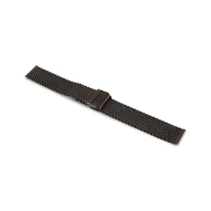 Černý kovový milánský tah 22 mm KT MILANBL/22
