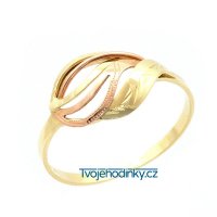 Celozlatý dámský prsten KO-2216022079