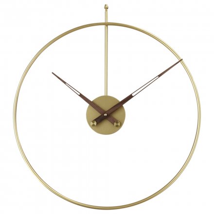 Kovové industriální hodiny MPM Design Gold E04.4105.8054