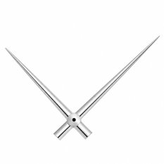Stříbrné hliníkové ručičky na hodiny 110 mm | 90 mm APH050S