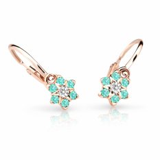 Zlaté náušničky CUTIE C2152-10-80-X-4