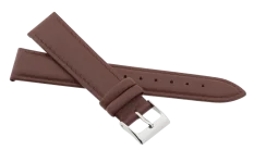 Hnědý kožený řemínek R41403/18 18 mm