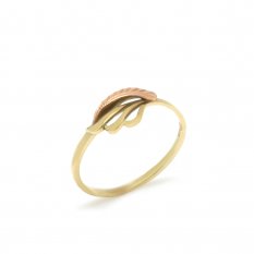 Jemný zlatý prsten HELP-095Z1