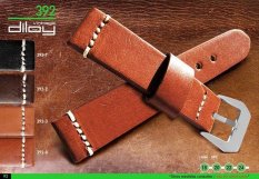 Kožený hnědý řemínek Diloy Elite Vintage 392.02.18 -18 mm