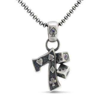 Pánské stříbrné šperky v černé barvě DIVERSE