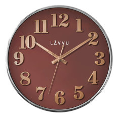 LAVVU HOME Red s dřevěným dekorem LCT1163