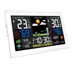 Barevná digitální XL meteostanice s USB nabíjením TE81W-XL
