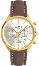 LAVVU Pánské hodinky CHRONOGRAPH NORRLAND s vodotěsností 100M LWM0235